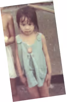 Fuli as a child